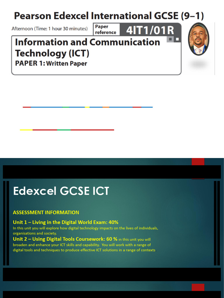 MR Mohammed Mirghani Ict Specialist Edexcel Introductions Tips | PDF ...
