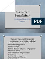 Instrumen Pentaksiran