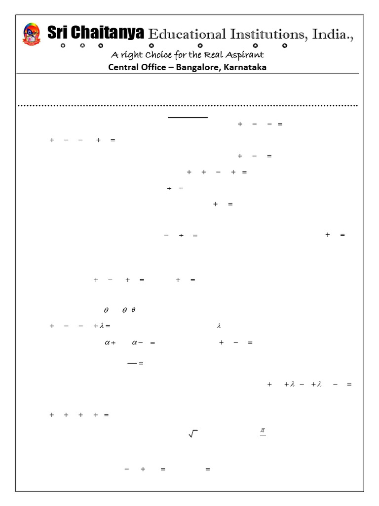 Mathematics Assignment on Circles | PDF | Circle | Cartesian Coordinate ...
