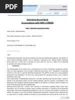 Biofouling Record Book Template | PDF | Technology & Engineering