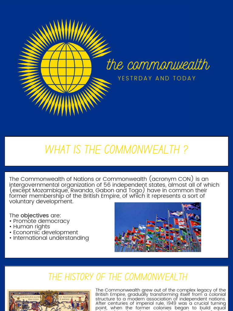 Overview of the Commonwealth Nations | PDF | Commonwealth Of Nations ...