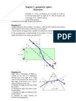 Chap1-Geometrical Optics - Exercises