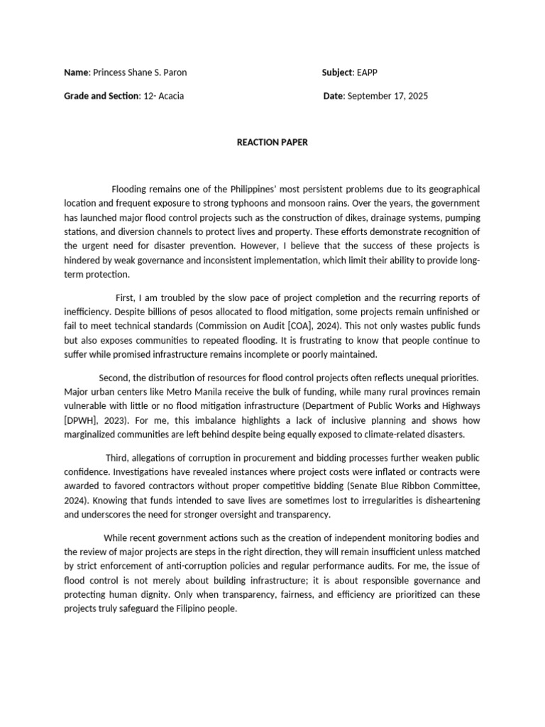 Flood Control Challenges in the Philippines | PDF | Flood | Economies