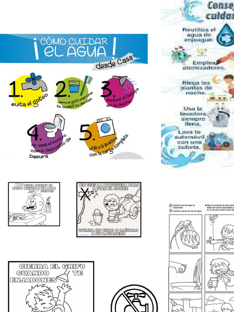 Acciones para Cuidar El Agua 2 | PDF