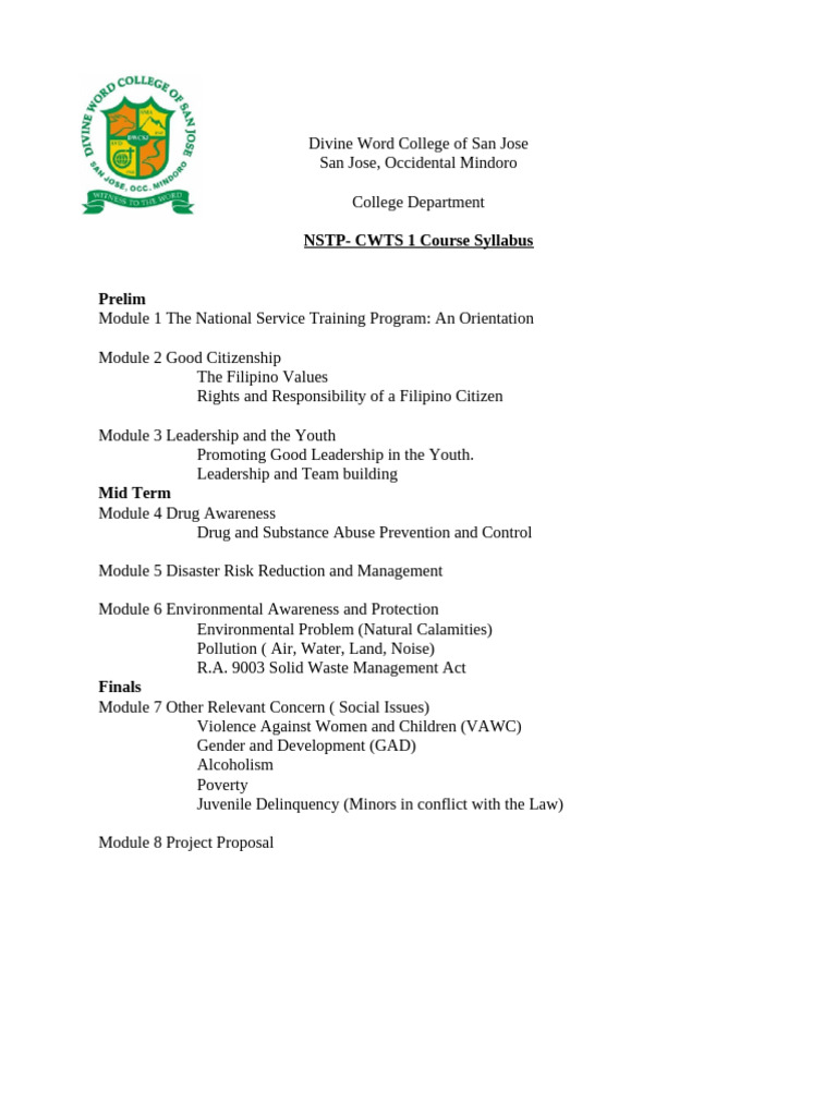 CWTS1 Module | PDF | Human Rights | Citizenship