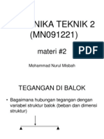 Mekanika Teknik Balok