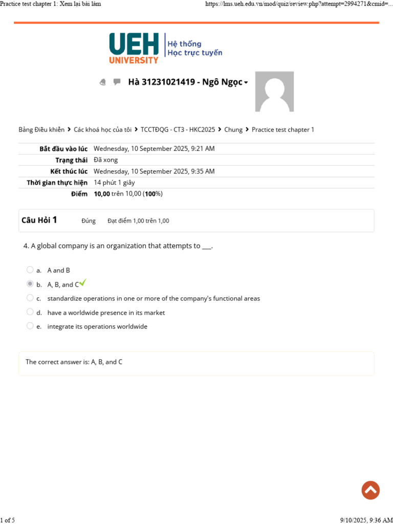 Practice Test Review for Chapter 1 | PDF | Investing | Economies