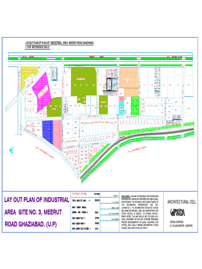 Ghaziabad Road Layout and Planning | PDF