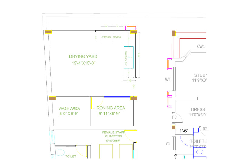 Drying Yard Specifications and Layout | PDF