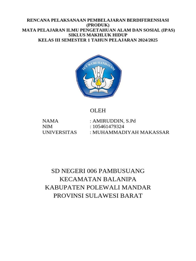 BAB 2 - Pekan Ke 1 ILMU PENGETAHUAN ALAM DAN SOSIAL Final | PDF