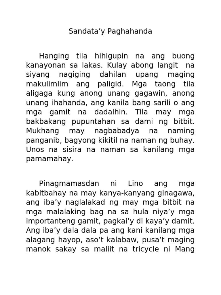 Sandata | PDF