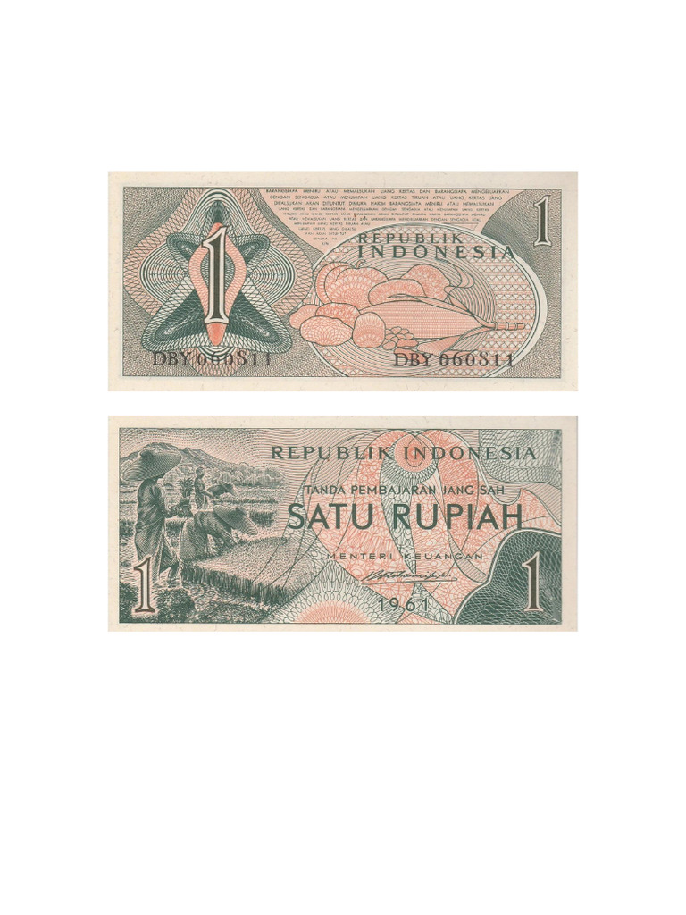 Mata Uang Rupiah | PDF
