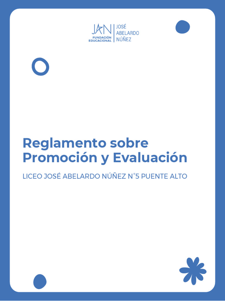 Reglamento de Evaluación Liceo N°5 | PDF | Evaluación | Plan de estudios