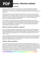 About The Seismic Reflection Profiling Technique