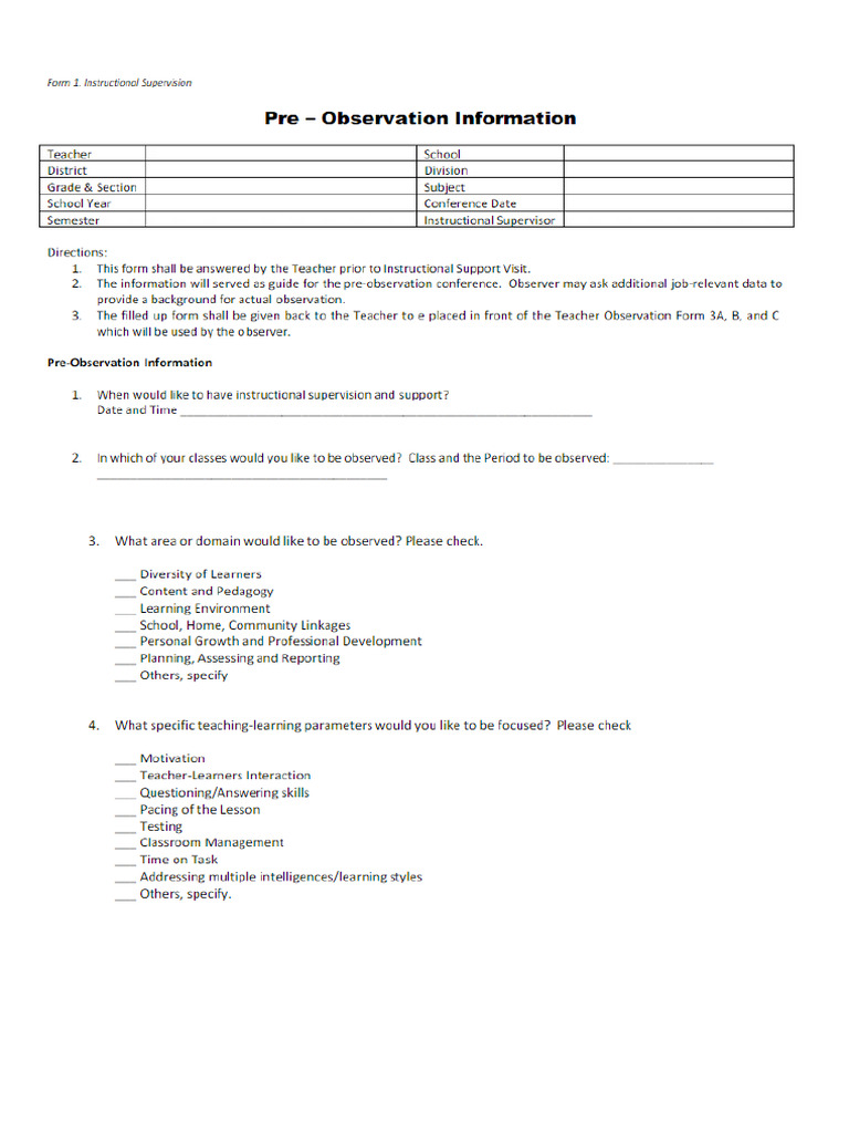 Teacher Submission Document | PDF