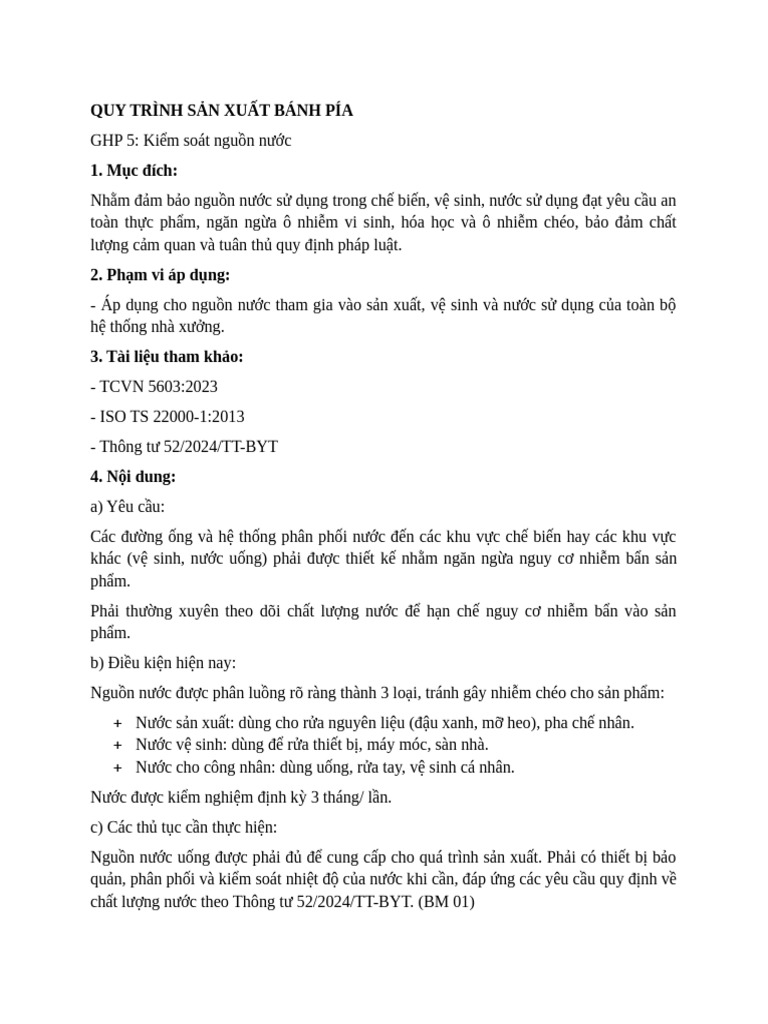 GHP 5 | PDF