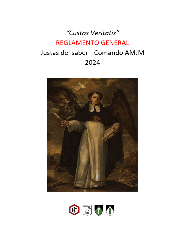 Reglamento Justas del Saber 2024 | PDF | Teología | Creencia religiosa ...