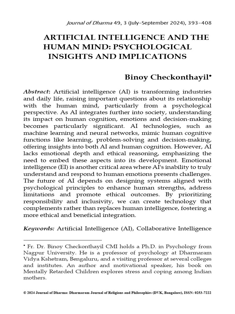 4689-Article Text-9953-1-10-20250319 | PDF | Intelligence (AI ...