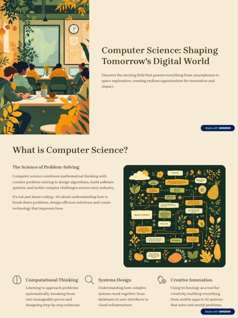 Computer Science Shaping Tomorrows Digital World | PDF | Computer ...