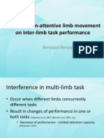 Effects of Non-Attentive Limb Movement on Inter-limb Task