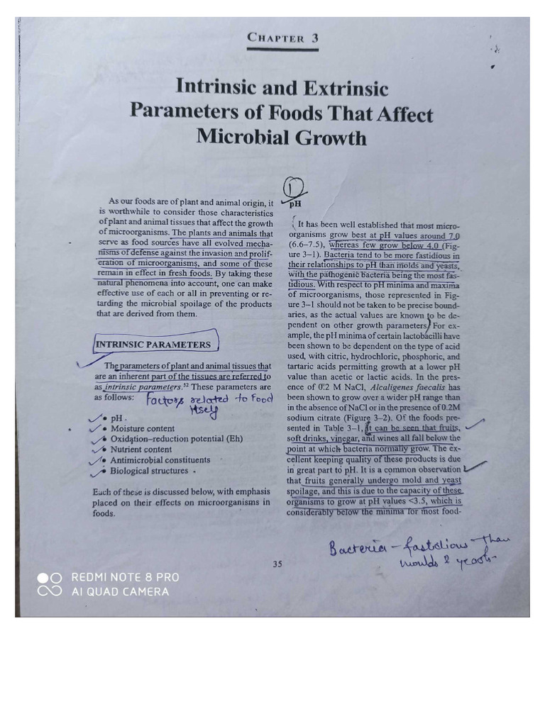 Lec 2 - Intrinsic and Extrinsic Factors | PDF