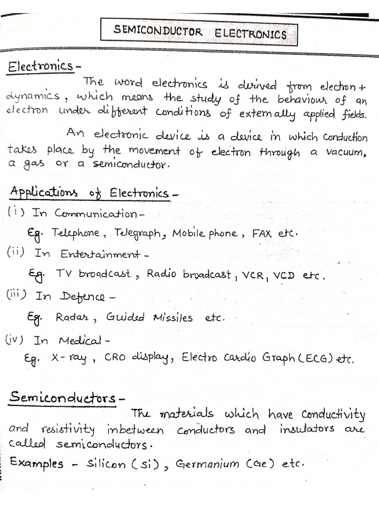 Semiconductor | PDF
