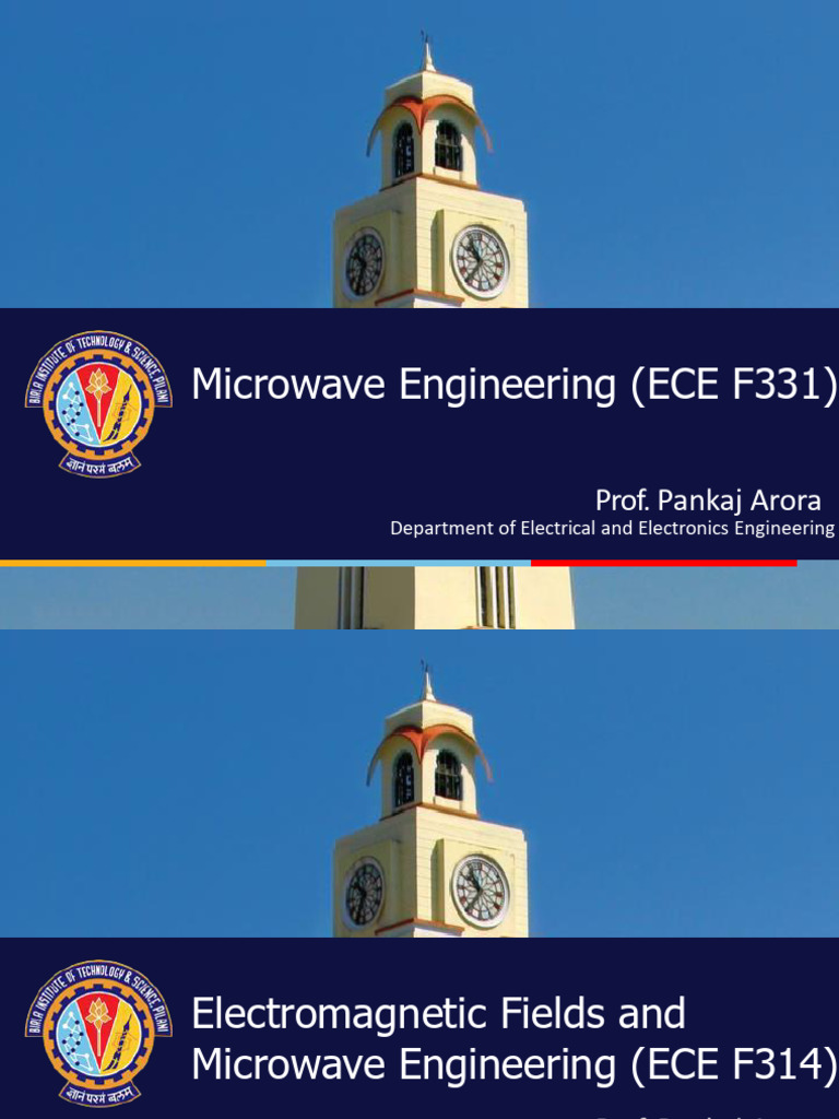 Microwave Engineering Course Overview | PDF | Transmission Line ...
