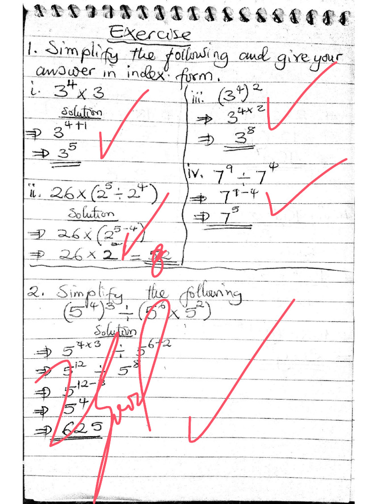 Maths Exercise | PDF