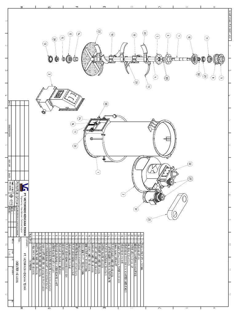 Assembly Digester 4000l | PDF