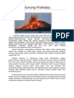 Artikel Tentang Gunung Krakatau