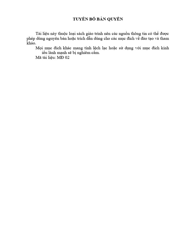 GT Mo Dun 02 Pha Che Chuan Bi Moi Truong 6133 | PDF