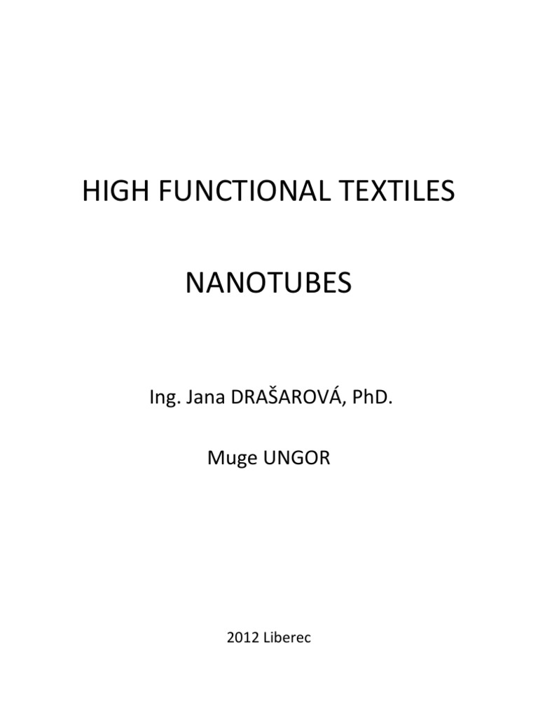 High Functional Textiles | PDF