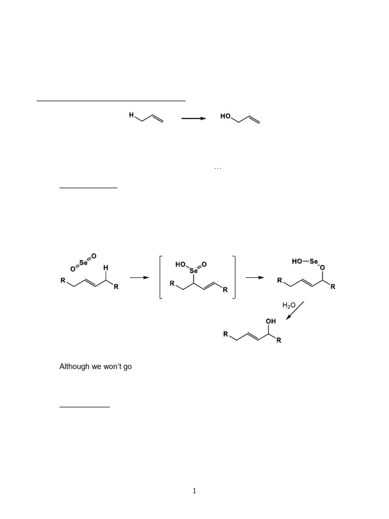 Selective Oxidation in Molecular Synthesis | PDF | Alkene ...