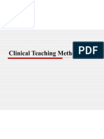 Clinical Teaching Methods
