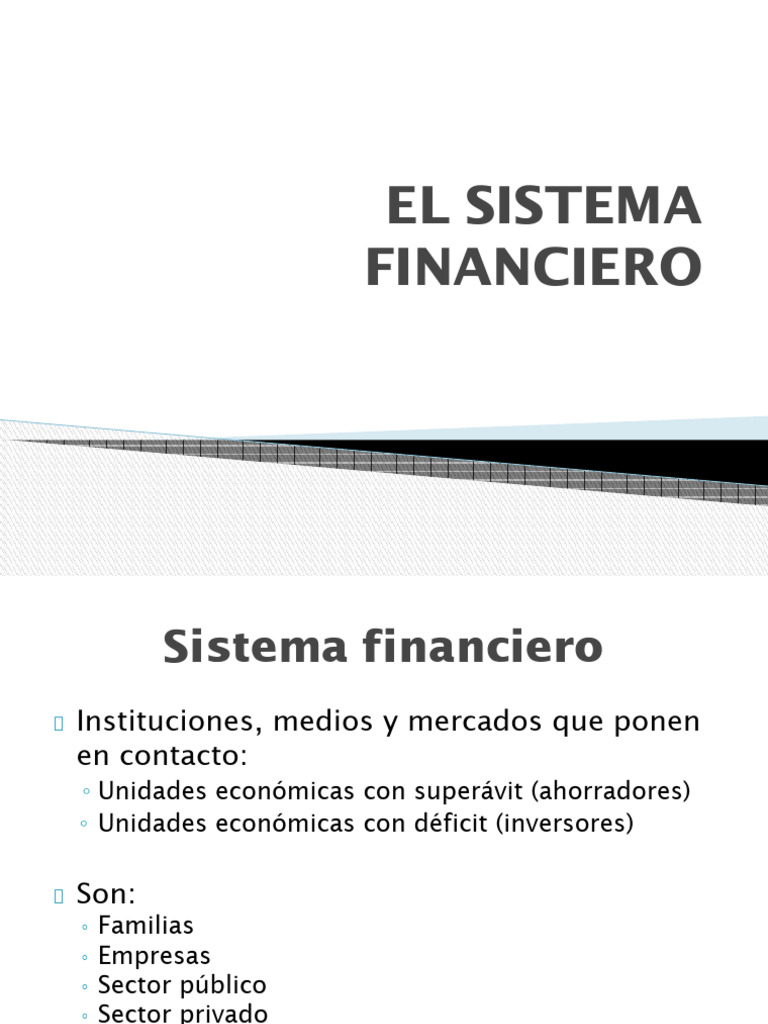 Estructura y Funciones del Sistema Financiero | PDF | Bancos | Banco ...