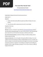 Download Free Lesson Plan How Do I Feel by The Psycho-Educational Teacher SN92494461 doc pdf