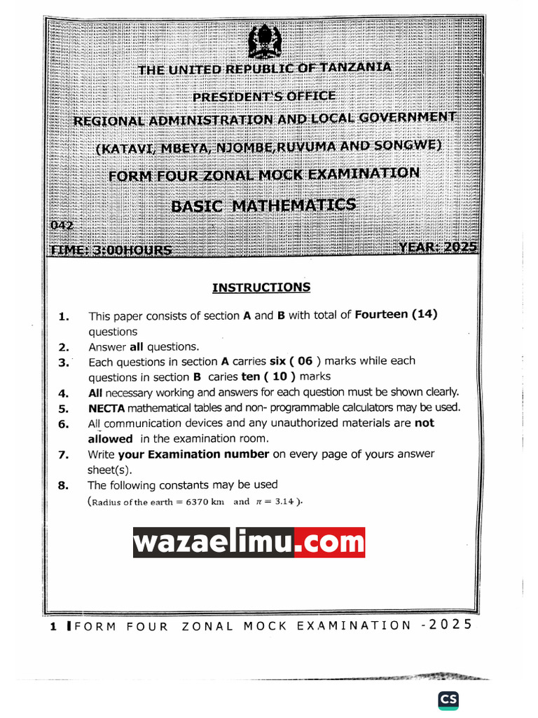 Basic Mathematics | PDF