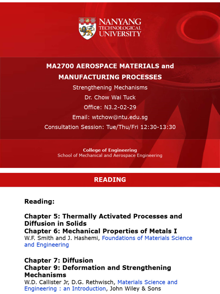 Strengthening Mechanisms in Metals | PDF | Dislocation | Crystallite