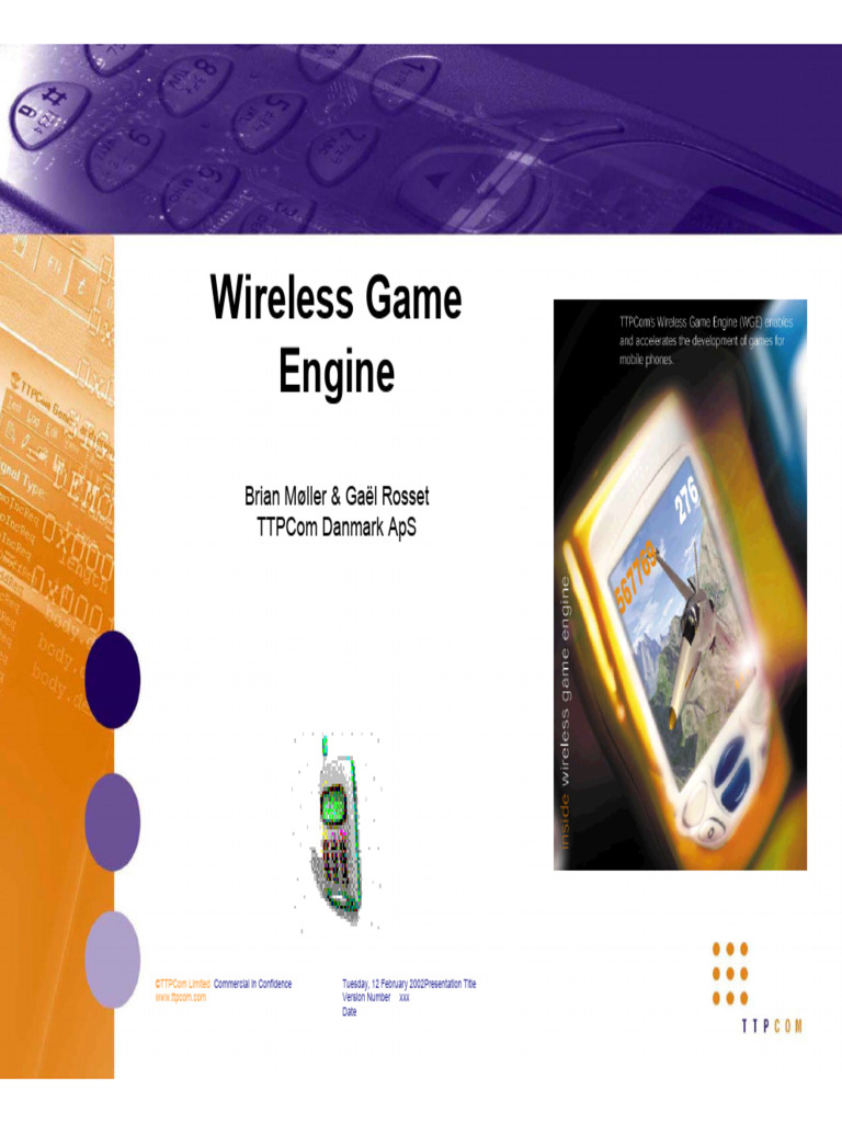 Wireless Game Engine Overview | PDF | Java (Programming Language ...