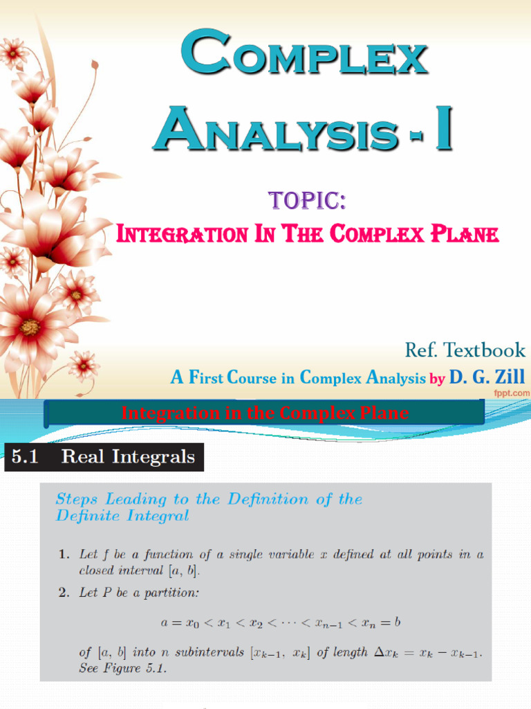 Complex Integration | PDF