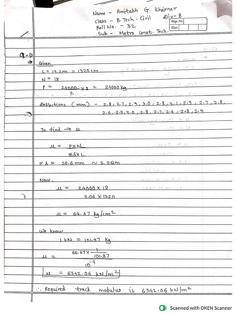 Metro Unit Test 1 | PDF