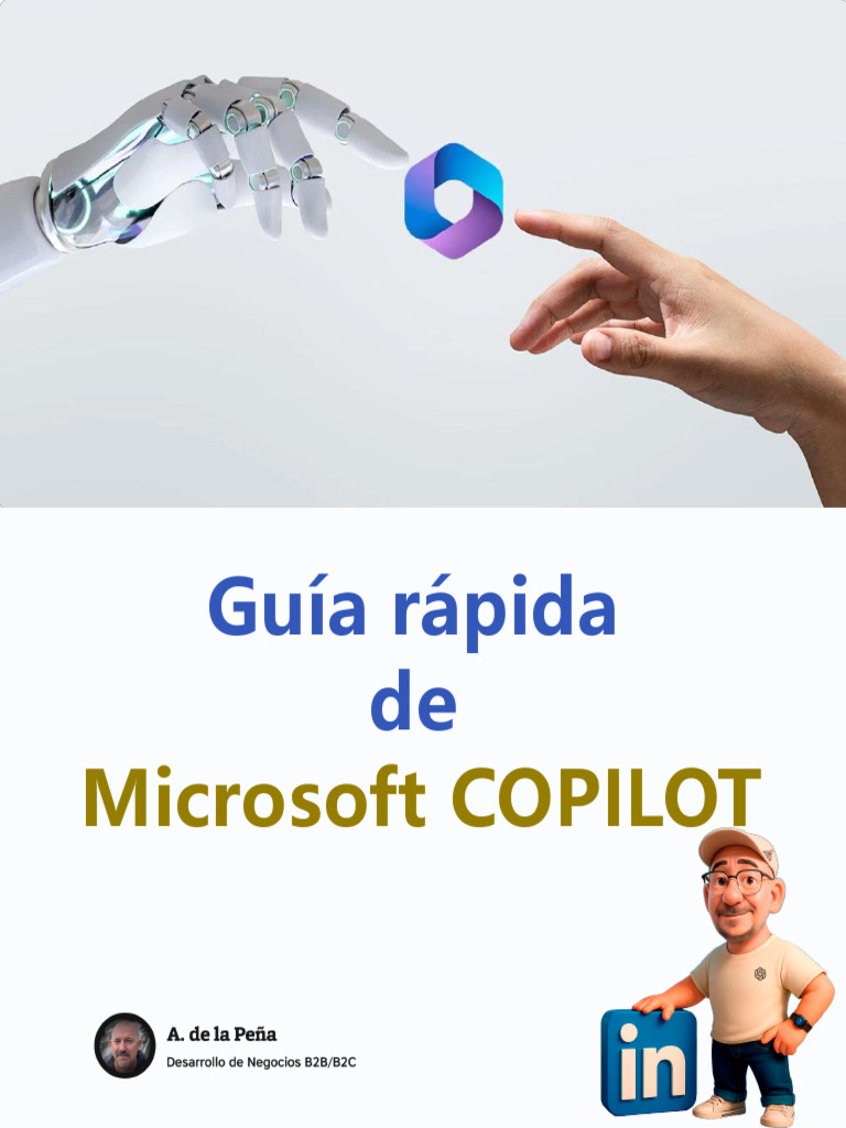 Guía rápida de Microsoft Copilot | PDF | Microsoft | Chat en linea