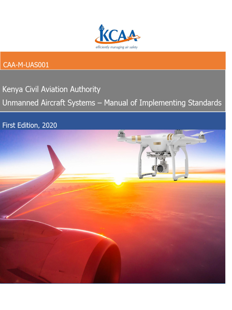 Kenya UAS Implementation Standards Guide | PDF | Safety | Unmanned ...