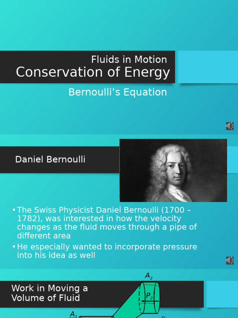 Bernoulli's Equation and Fluid Dynamics | PDF | Pressure | Chemical ...
