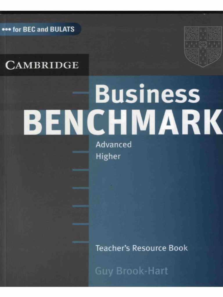 Business Benchmark Advanced Higher Teachers Book | PDF
