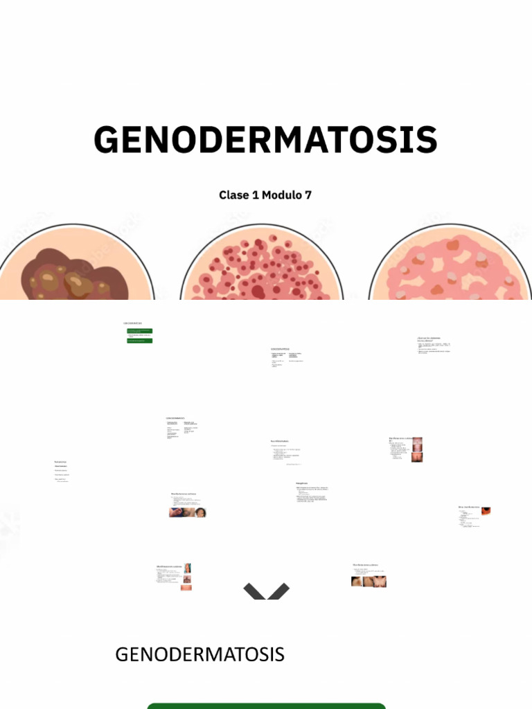 Genodermatosis Clase 1 Modulo 7 Modulo de | PDF