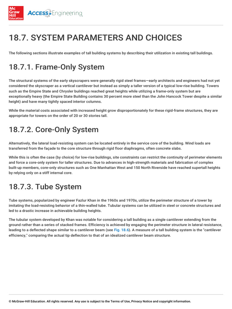 Tall Building Structural Systems Explained | PDF | Beam (Structure) | Truss