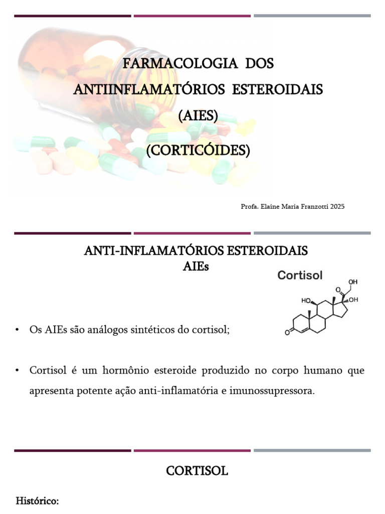 Farmacologia dos Corticóides: Ações e Efeitos | PDF | Cortisol ...