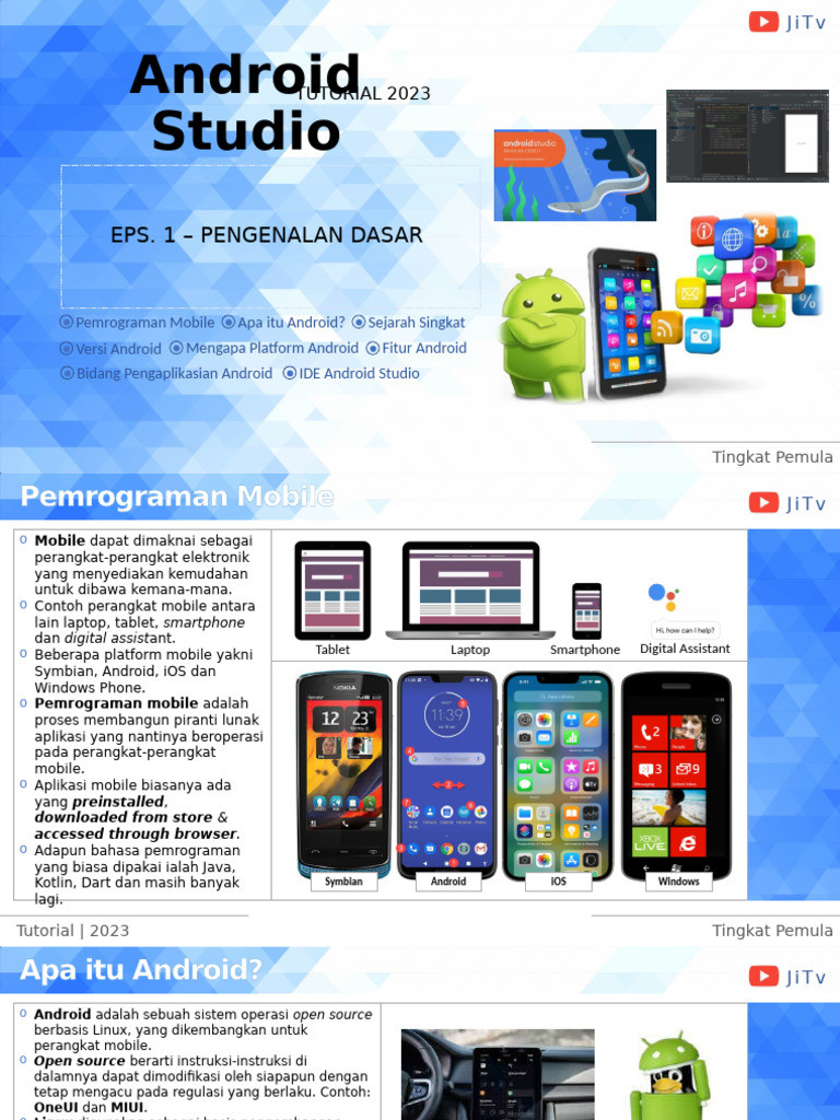 Pengenalan Android Studio untuk Pemula | PDF