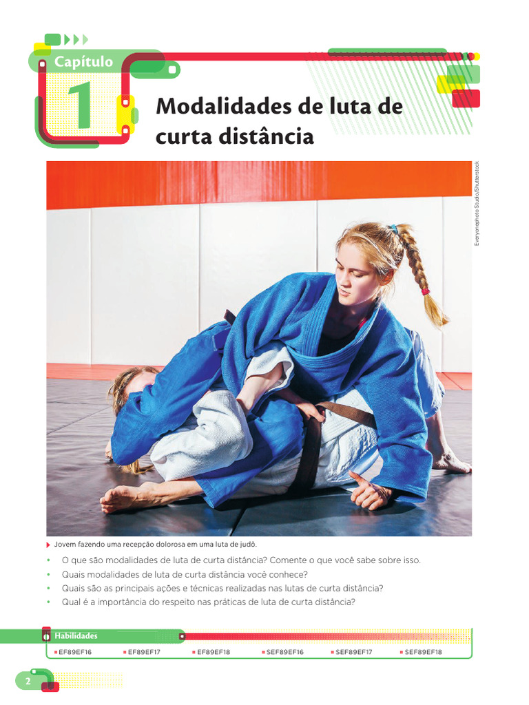 Modalidades de Luta de Curta Distância | PDF | Jiu-jitsu | Aprendizado